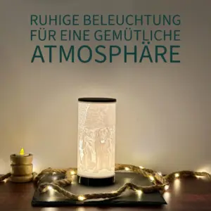Lithophane LED Lampe – Personalisiert mit deinem Foto
